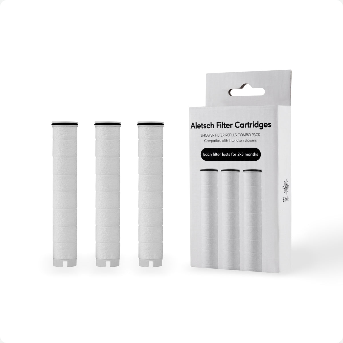 ALETSCH Cotton Filter Cartridge – For Interlaken Shower Head