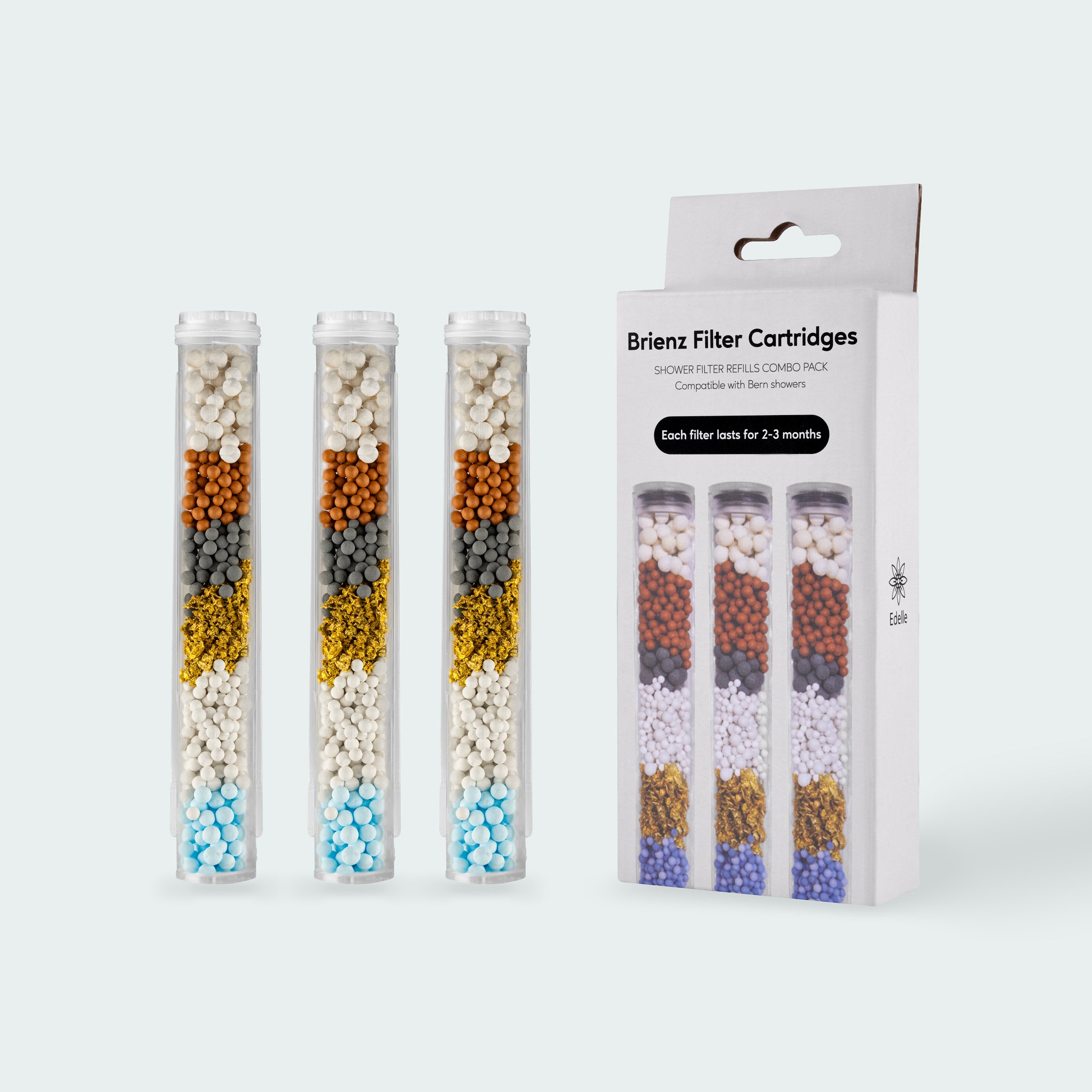 BRIENZ 7-Layer Filter Cartridge – For Bern Shower Head