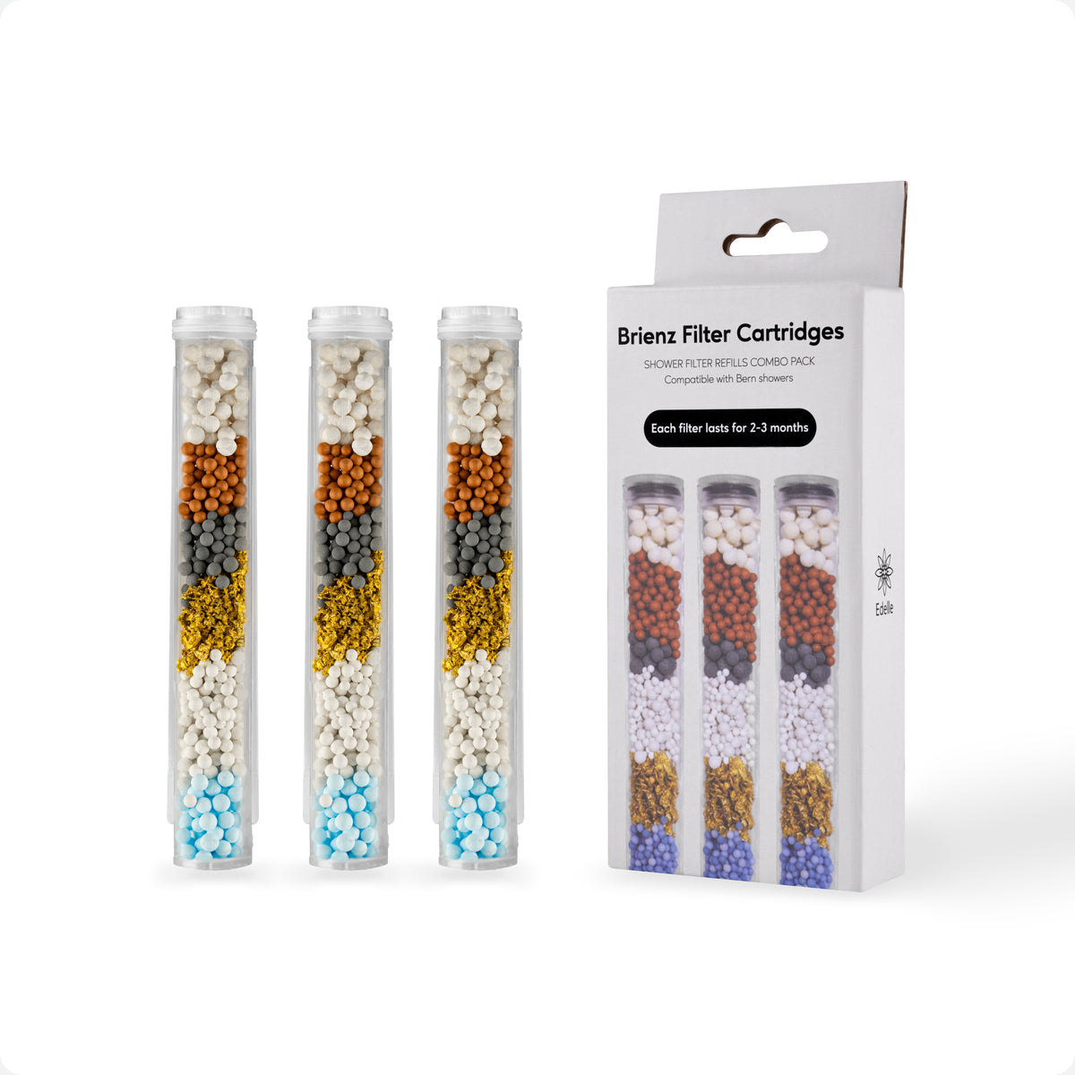 BRIENZ 7-Layer Filter Cartridge – For Bern Shower Head